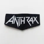 parche de con el logo de Anthrax