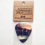 Vista Frontal Bathory Blood Fire Death Uñeta para Guitarras