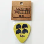 Vista Frontal Beatles Uñeta para Guitarras
