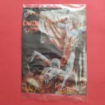 Empaque con la espaldera de Cannibal Corpse Tomb of the Mutilated Espaldera Sublimada dentro