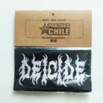 Vista Frontal del Parche Bordado con el diseño de Deicide 
