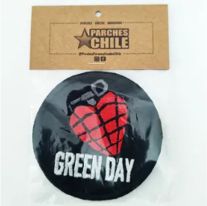 Green Day Parche Bordado