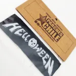 Empaque con el parche de Helloween dentro