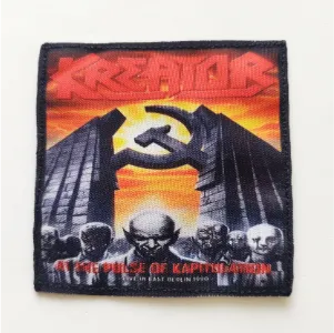 Kreator at the pulse of kapitulation parche sublimado personalizado a pedido