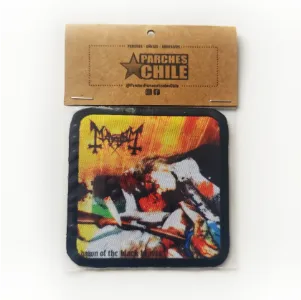 Mayhem Dawn of the black heart Parche Sublimado personalizado a pedido
