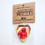 Vista Frontal Metallica Jump In The Fire Uñeta para Guitarras