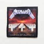 parche de con el diseño de Metallica Master of Puppets Sublimado