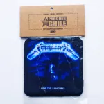 parche con el diseño de Metallica Album Ride The Lightning Sublimado