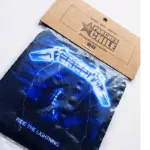 vista detalle del parche de Metallica Album Ride The Lightning