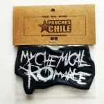 Vista Frontal del Parche Bordado con el diseño de My Chemical Romance 