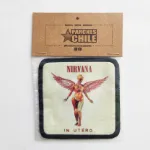 parche de con el diseño de Nirvana In Utero Sublimado
