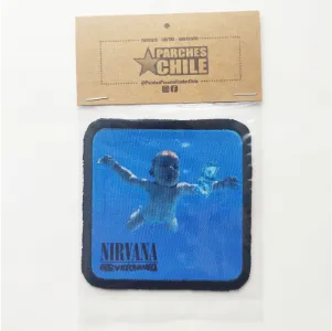 Nirvana Nevermind Parche Sublimado personalizado a pedido