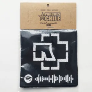 Rammstein Du Hast Parche Bordado