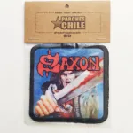 parche con el diseño de Saxon Album de estudio Sublimado