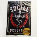 Espaldera con el diseño de Social Distortion Sublimada