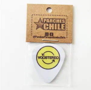 Soda Stereo Logo Amarillo Uñeta