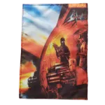 Espaldera de con el diseño de Sodom Agent Orange  Sublimada