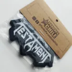 Vista detalle del Parche Bordado de Testament