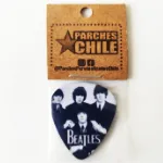 Vista Frontal The Beatles Uñeta para Guitarras