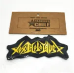 Vista Frontal del Parche Bordado de con el diseño de Toxic Holocaust 